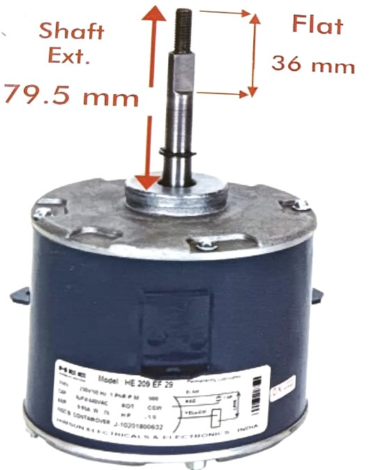 SMC HE 209 EF29 (HIMSUN) Spilt Outdoor Motor For Videocon & More 1.0/1.5/2.0 Ton Ac