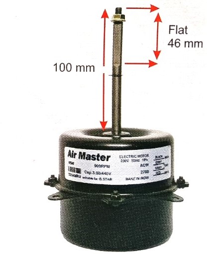 SMC AM 2708 (Air Master) Spilt Outdoor Motor For BlueStar & More 1.0, 1.5 & 2.0 Ton Ac