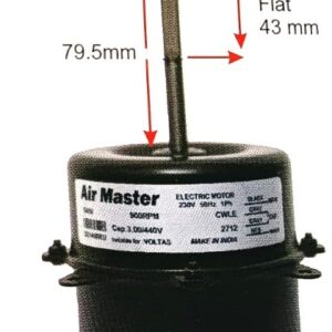 SMC AM 2712 (Air Master) Spilt Outdoor Motor For Whirlpool, Voltas & More 1.0, 1.5 & 2.0 Ton Ac