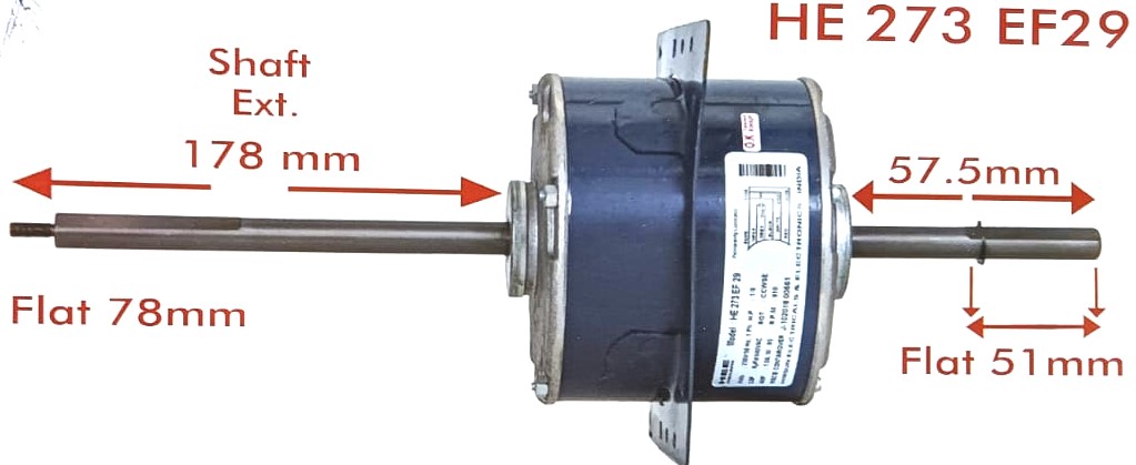 SMC HE 273 EF29 (HIMSUN) For Window Air Conditioner Voltas, Ue 1168 & More 1.0/1.5/2.0 Ton Ac