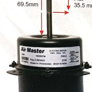 SMC AM 2734 (Air Master) Spilt Outdoor Motor For Panasonic & More 1.0, 1.5 & 2.0 Ton Ac