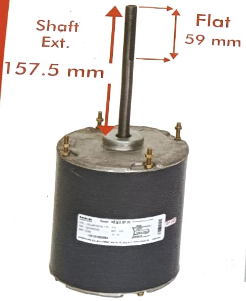 SMC HE 322 F39 (HIMSUN)Spilt Outdoor Motor For Carrier UH 1284 ,1084 & More 1.5/2.0 Ton Ac