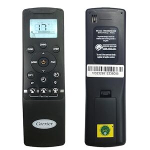 Alam Am AC Remote No.235 Flexi Cool (with Backlight) Replacement for, Carrier Air Conditioner Remotes.