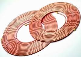 SMC Met Tube Round Soft Copper Tube, 3mtr (10 ft), Outer Dia 1/2 & 1/4 inch, Cooper Wier 4 Core (Heavy) With Foam 4 pice (Insulation) & Tape Seamless Hollow Pipe Coil for Air Conditioners and DIY Projects