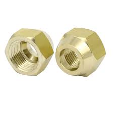 SMC Brass Flare Union Nut 3/8 " Flare X 3/8 " For Air Conditioner & More
