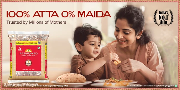 Aashirvaad Shudh Chakki Atta (100% Atta, 0% Maida, 5 Kg)