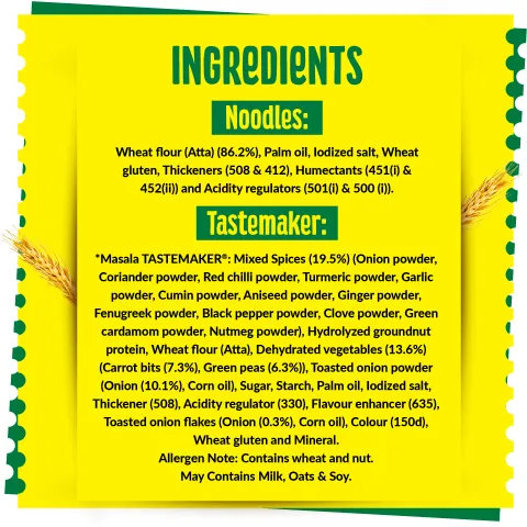 Maggi Nutrilicious Veg Atta Instant Noodles 72.5 g
