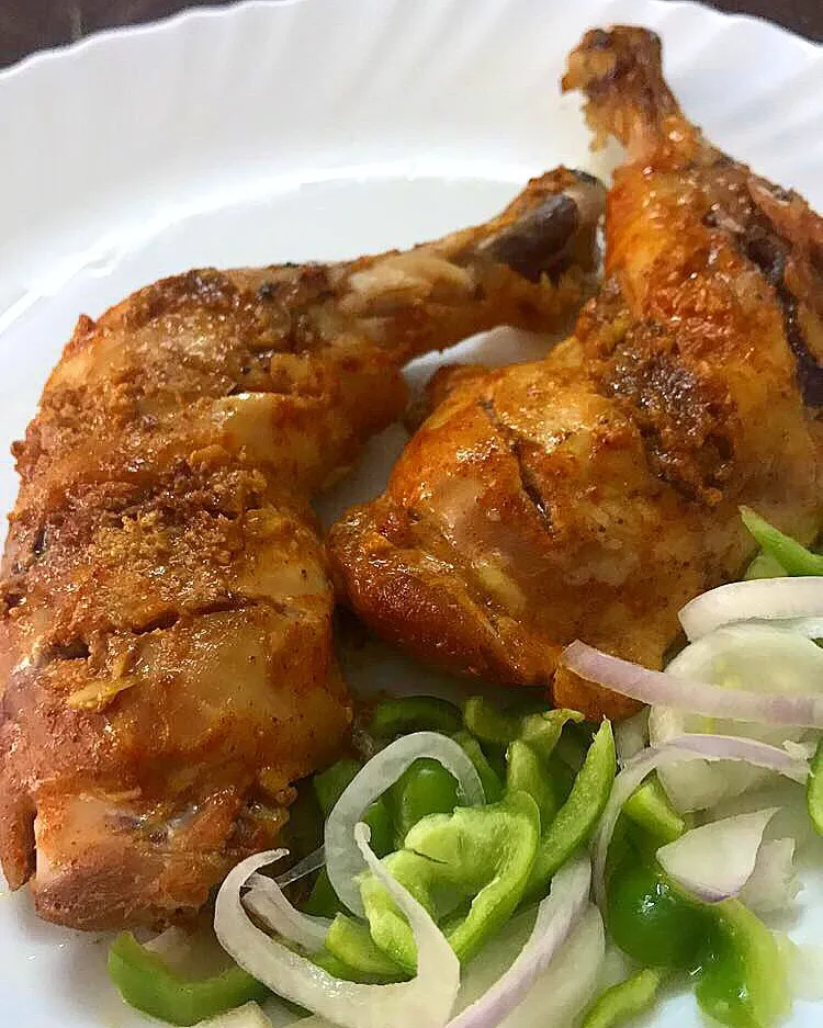 Chicken Whole Leg Skinless, Cleaned, 1 Kg pack
