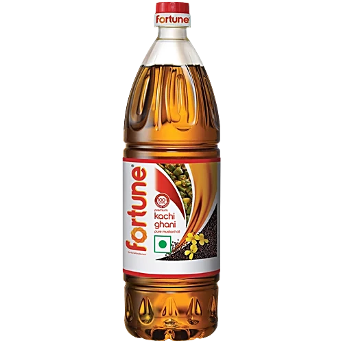 Fortune Premium Kachi Ghani Pure Mustard Oil (910 g)