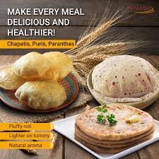 Patanjali Whole Wheat Chakki Atta (with Bran) (5 kg)