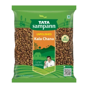 Tata Sampann Unpolished Kala Chana (Black, Brown) (500 g)