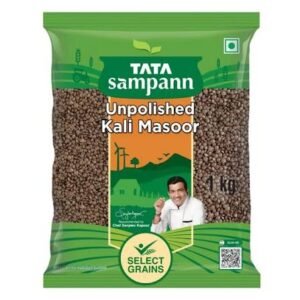Tata Sampann Unpolished Black Masoor Dal 1 Kg