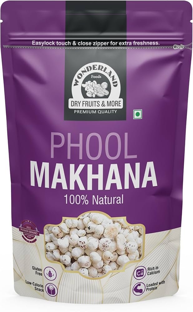 Wonderland Foods Vrat Phool Makhana 100 g