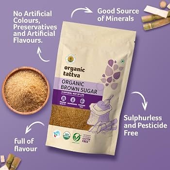 Organic Tattva Organic Sugar 500 g