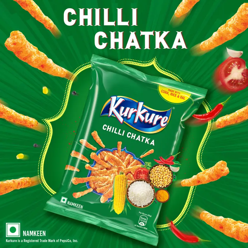 Kurkure Chilli Chatka Crisps