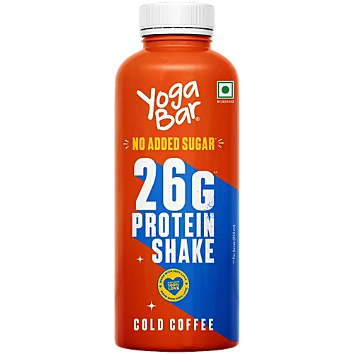 Yoga Bar 26 g Protein Milkshake - Cold Coffee (250 ML)