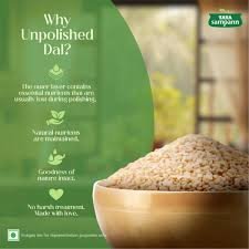Tata Sampann Unpolished Split Urad Dal (Dhuli) 500 g